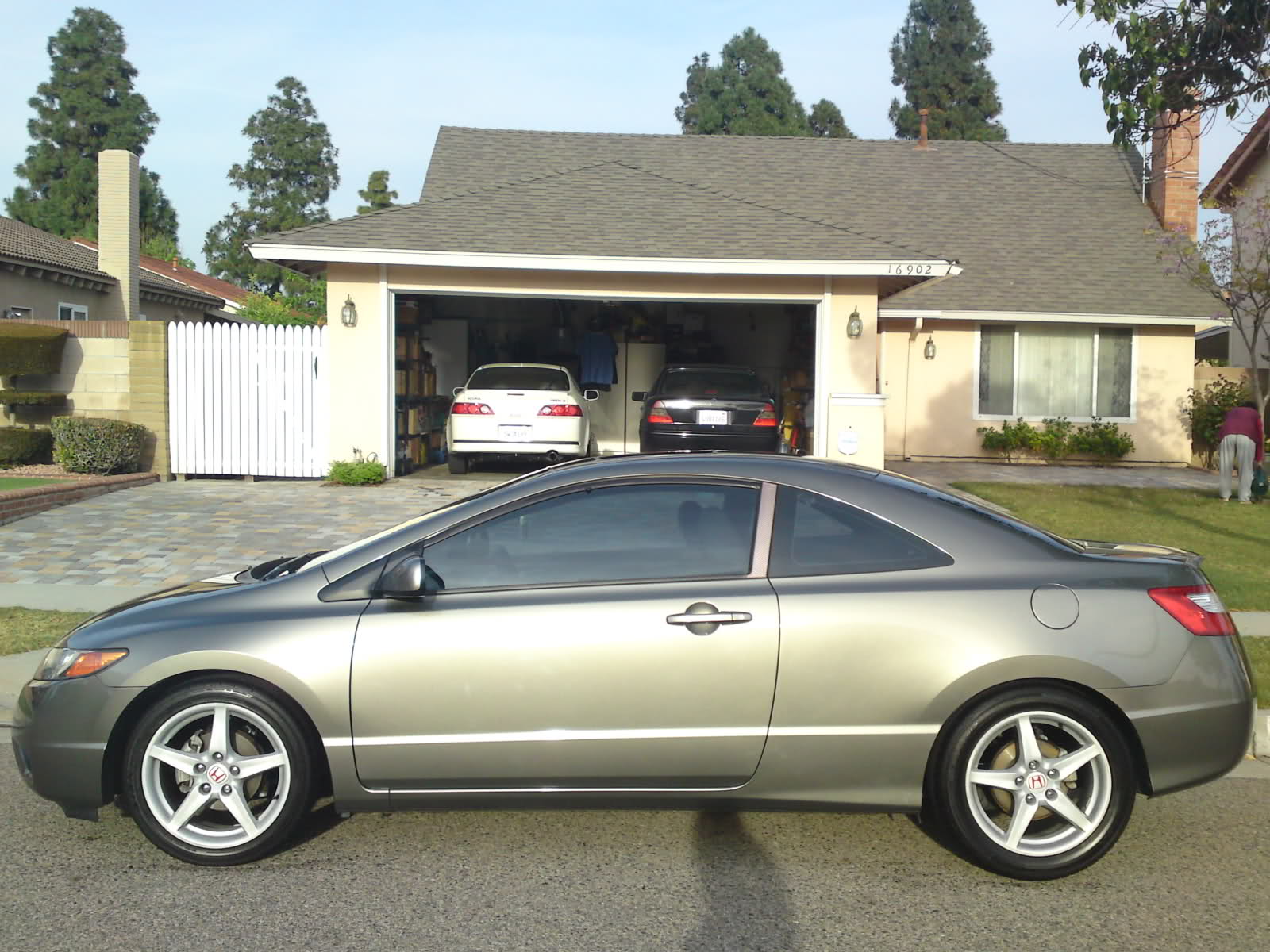 photo 1 Honda Civic custom wheels Acura RSX-S 17x, ET , tire size 215/45 R17. x ET 225/50 R