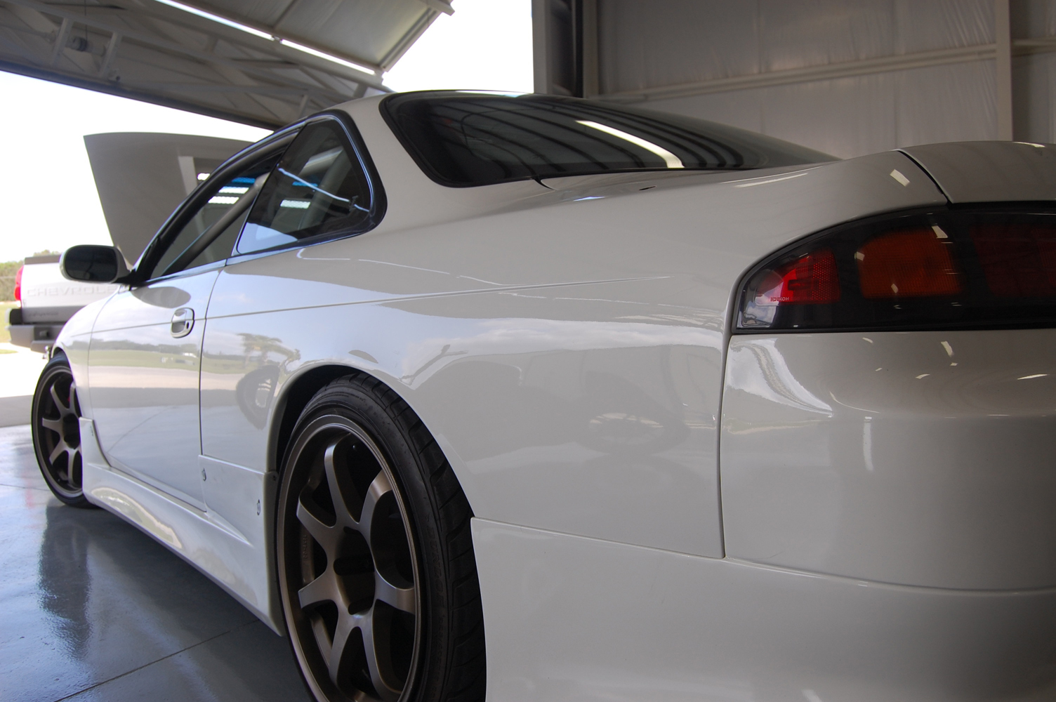 photo 3 Nissan S14 custom wheels MB Weapon 18x9.0, ET +15, tire size 225/40 R18. x ET 