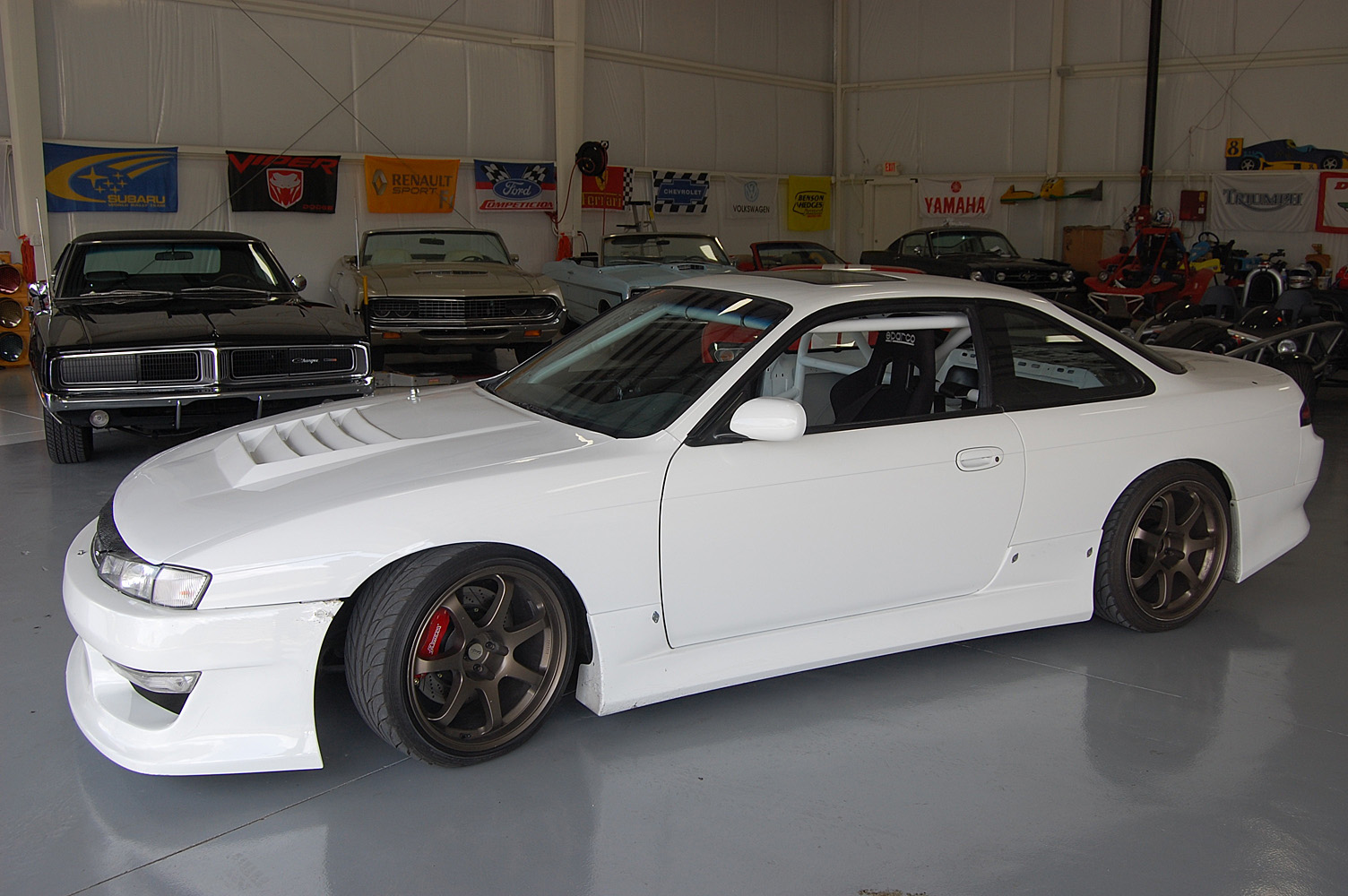 photo 7 Nissan S14 custom wheels MB Weapon 18x9.0, ET +15, tire size 225/40 R18. x ET 