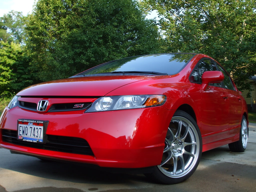 photo 2 Honda Civic custom wheels Enkei PF01 18x, ET , tire size 215/40 R18. x ET 