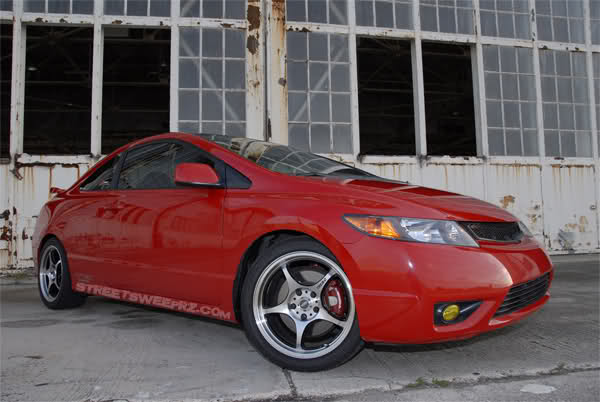photo 1 Honda Civic custom wheels 5Zigen FN01RC 17x8.0, ET +42, tire size X R17. x ET