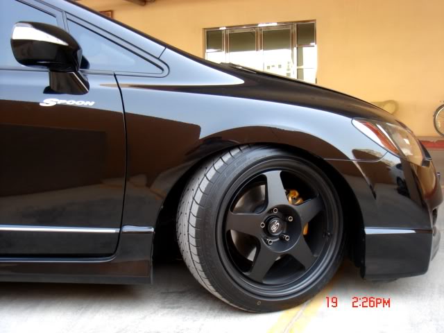 photo 1 Honda Civic custom wheels Rota Slipstream 17x8.5, ET +35, tire size X R17. x ET 