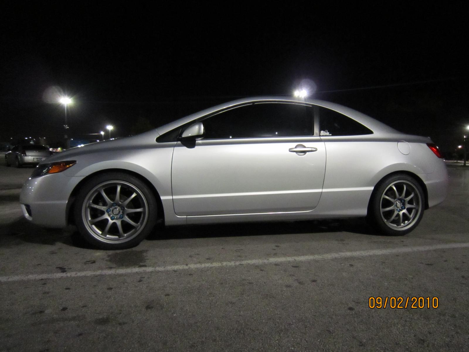 photo 5 Honda Civic custom wheels Work XD-9 18x8.0, ET +45, tire size 225/40 R18. x ET