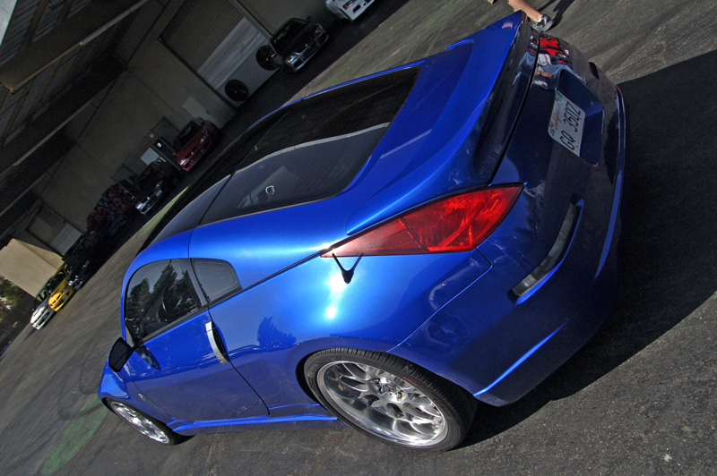 photo 5 Nissan 350Z custom wheels Rays Engineering Volk Racing SF Winning 19x9.5, ET +19, tire size 255/30 R19. 19x10.5 ET+17 295/30 R19