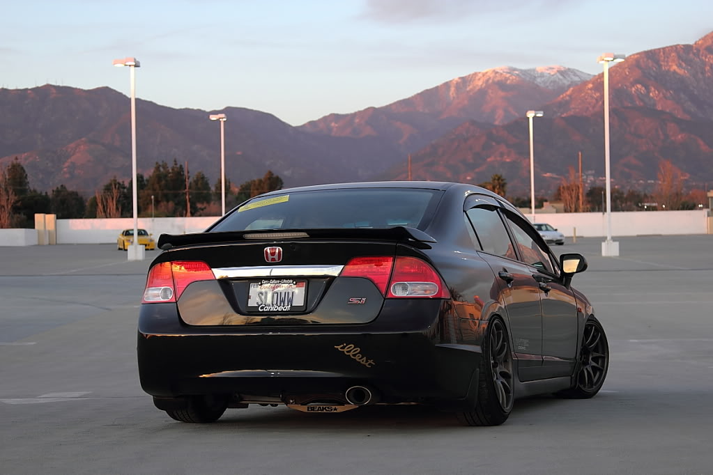 photo 1 Honda Civic custom wheels Work CR Kai 17x8.5, ET +17, tire size 205/40 R17. x ET