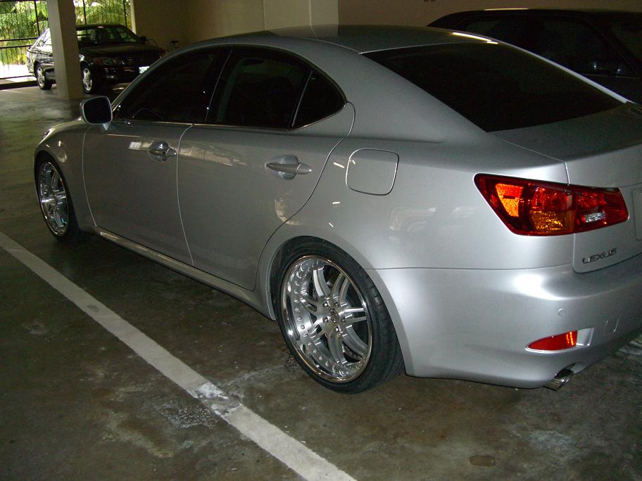 photo 4 Lexus IS 350 custom wheels iForged Daytonas 19x8.0, ET , tire size 235/35 R19. 19x10.0 ET 275/30 R19