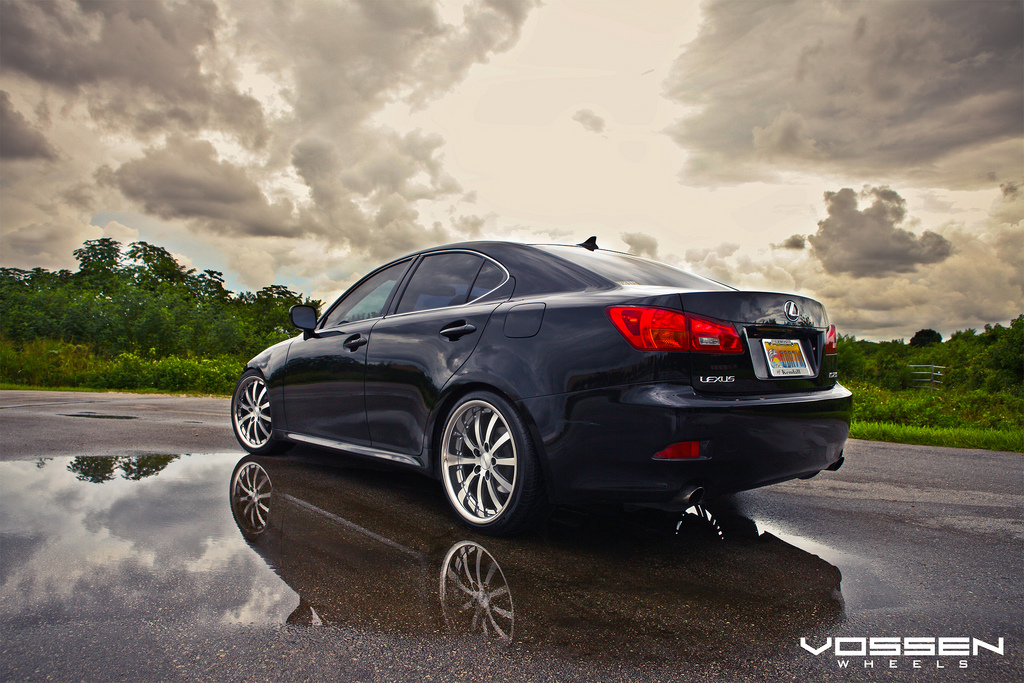 photo 2 Lexus IS 250 custom wheels Vossen VVS083 19x8.5, ET +32, tire size 235/35 R19. 19x10.0 ET+38 265/30 R19