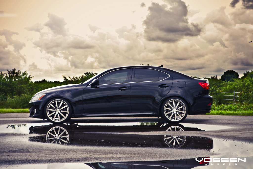 photo 4 Lexus IS 250 custom wheels Vossen VVS083 19x8.5, ET +32, tire size 235/35 R19. 19x10.0 ET+38 265/30 R19