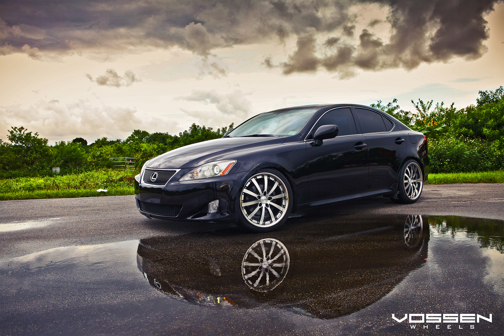 photo 5 Lexus IS 250 custom wheels Vossen VVS083 19x8.5, ET +32, tire size 235/35 R19. 19x10.0 ET+38 265/30 R19