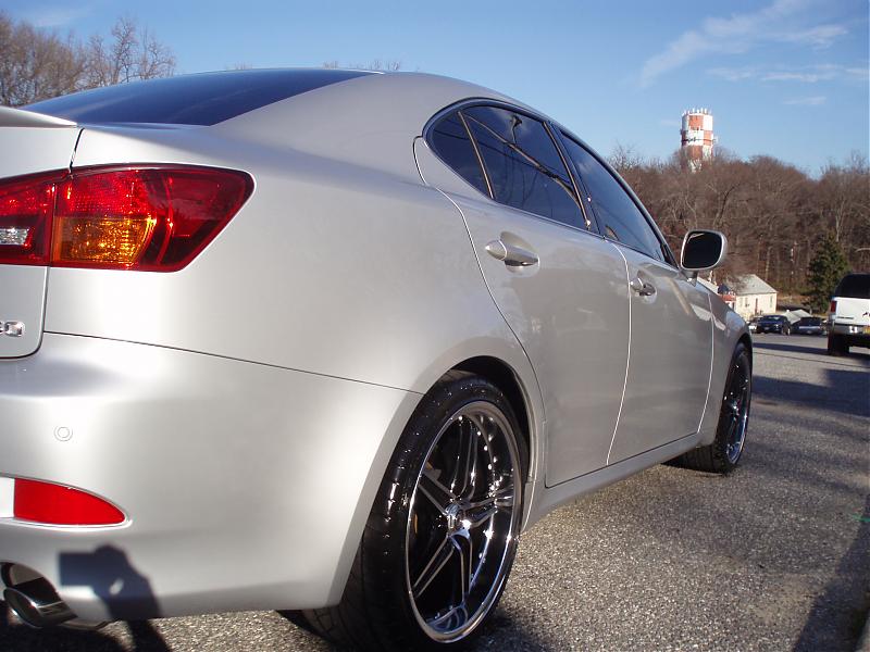 photo 2 Lexus IS 350 custom wheels Nitto 555 x, ET , tire size 235/35 R. x ET 265/30 R