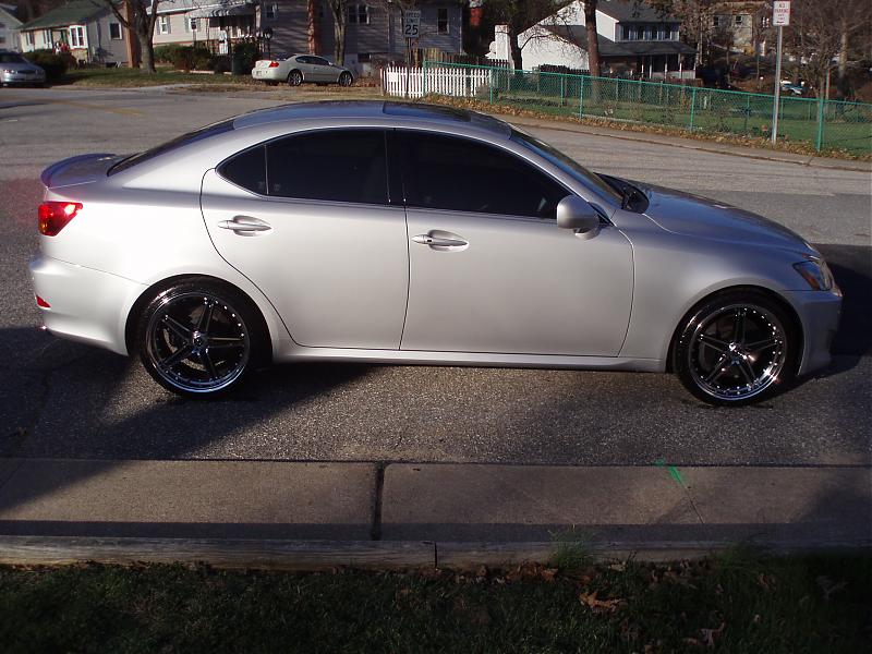 photo 3 Lexus IS 350 custom wheels Nitto 555 x, ET , tire size 235/35 R. x ET 265/30 R