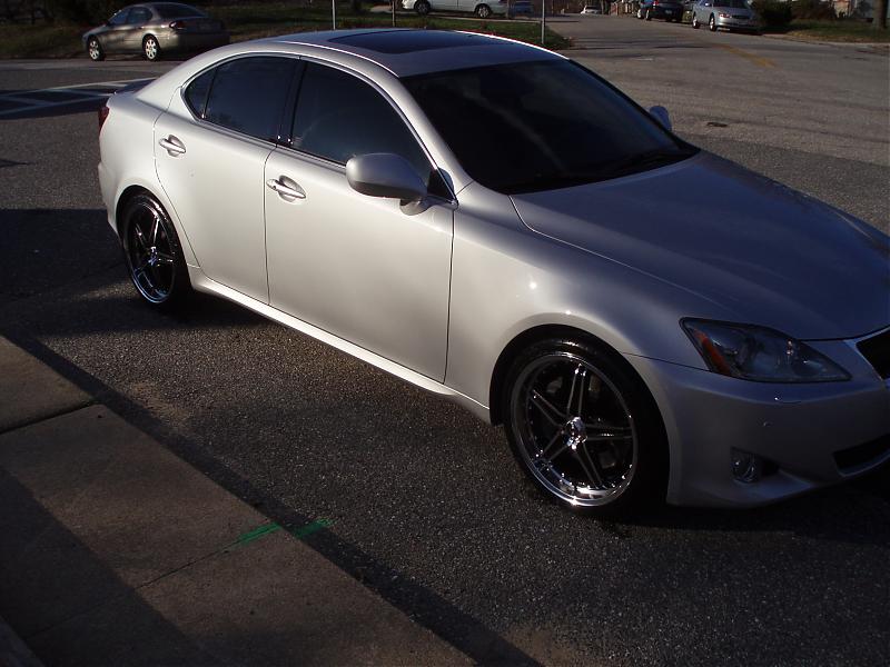 photo 4 Lexus IS 350 custom wheels Nitto 555 x, ET , tire size 235/35 R. x ET 265/30 R