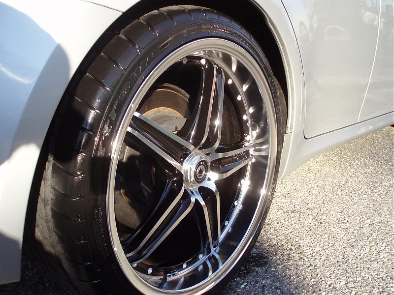 photo 1 Lexus IS 350 custom wheels Nitto 555 x, ET , tire size 235/35 R. x ET 265/30 R