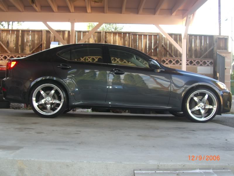 photo 6 Lexus IS 350 custom wheels GFG GF1-5 20x8.5, ET +38, tire size 235/30 R20. 20x10.0 ET+40 275/30 R20