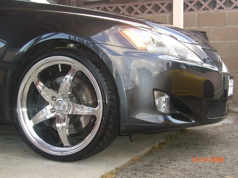 photo 7 Lexus IS 350 custom wheels GFG GF1-5 20x8.5, ET +38, tire size 235/30 R20. 20x10.0 ET+40 275/30 R20