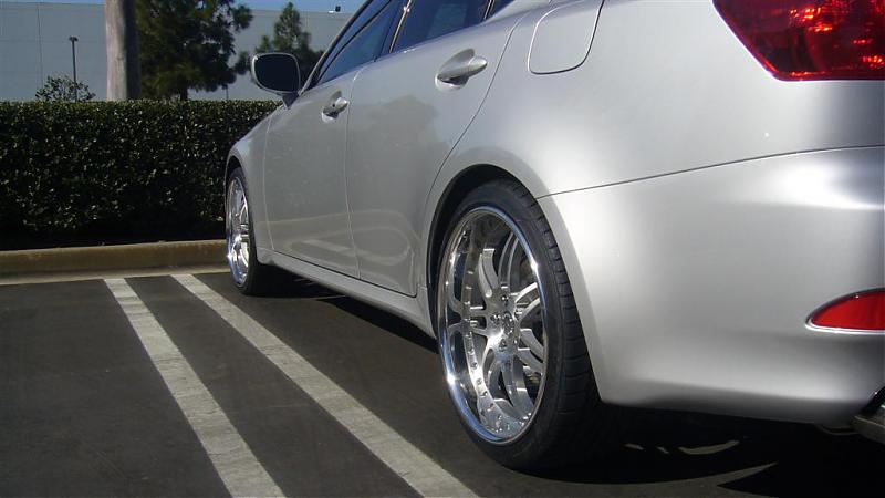 photo 3 Lexus IS 250 custom wheels iForged Daytona 20x8.5, ET , tire size 235/30 R20. 20x10.0 ET 275/30 R20