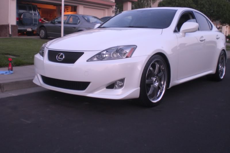 photo 2 Lexus IS 250 custom wheels Volk GT-7's 19x9.5, ET +36, tire size 275/30 R19. 19x8.5 ET+32 245/35 R19