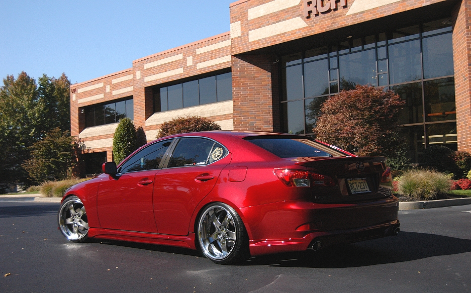 photo 2 Lexus IS 350 custom wheels AME FX 19x9.0, ET +22, tire size 225/35 R19. 19x10.0 ET+22 235/35 R19