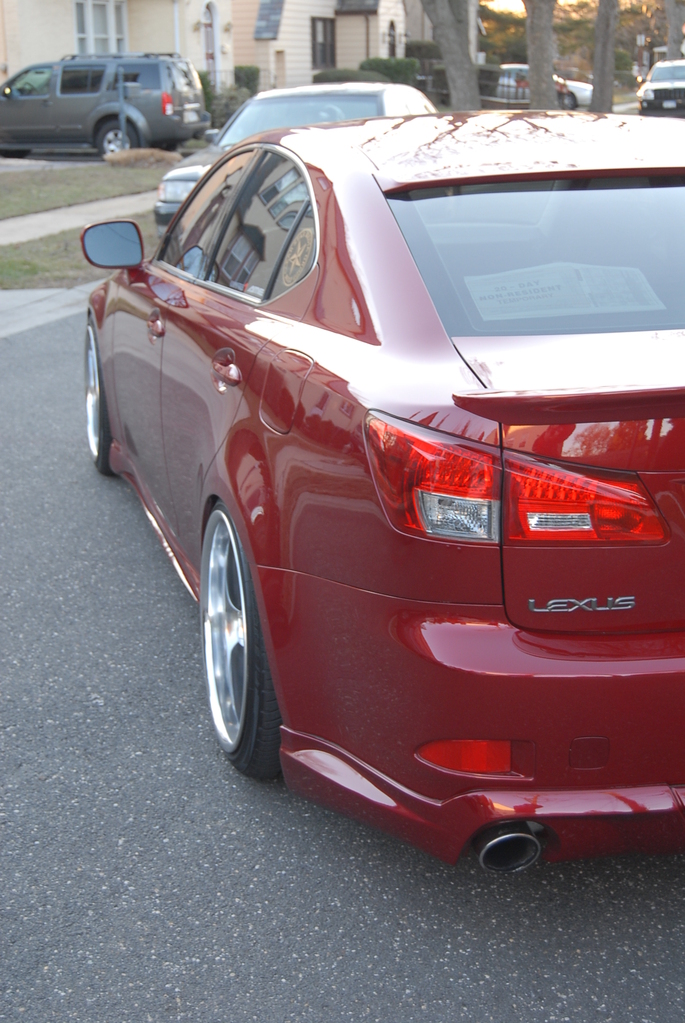 photo 6 Lexus IS 350 custom wheels AME FX 19x9.0, ET +22, tire size 225/35 R19. 19x10.0 ET+22 235/35 R19