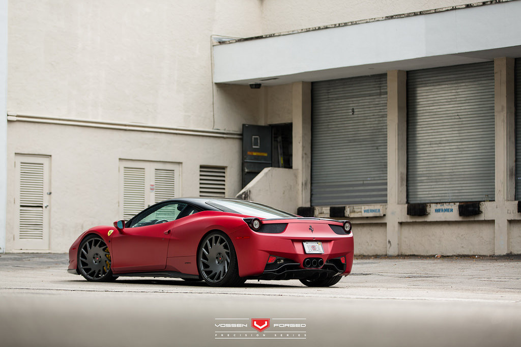 photo 2 Ferrari 458 Italia custom wheels Vossen VPS-313 21x9.0, ET , tire size X R21. 22x12.5 ET