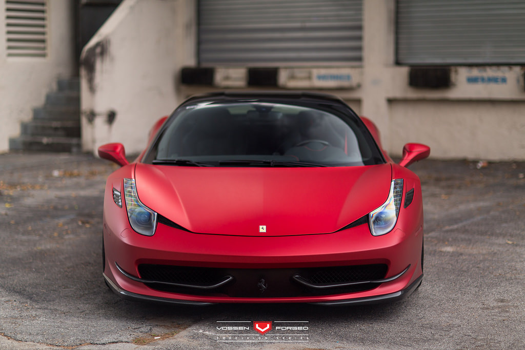 photo 3 Ferrari 458 Italia custom wheels Vossen VPS-313 21x9.0, ET , tire size X R21. 22x12.5 ET