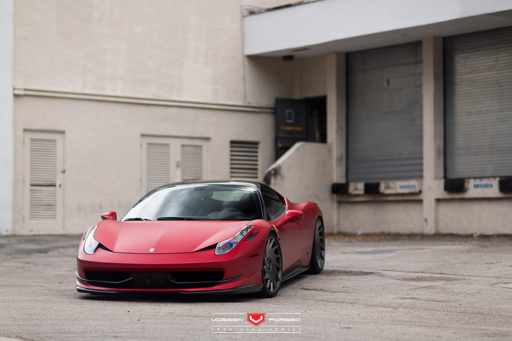 photo 4 Ferrari 458 Italia custom wheels Vossen VPS-313 21x9.0, ET , tire size X R21. 22x12.5 ET