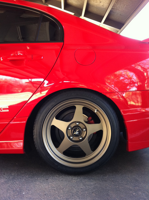 photo 1 Honda Civic custom wheels Desmond Regamaster Promadas 17x9.0, ET +38, tire size 235/40 R17. x ET 