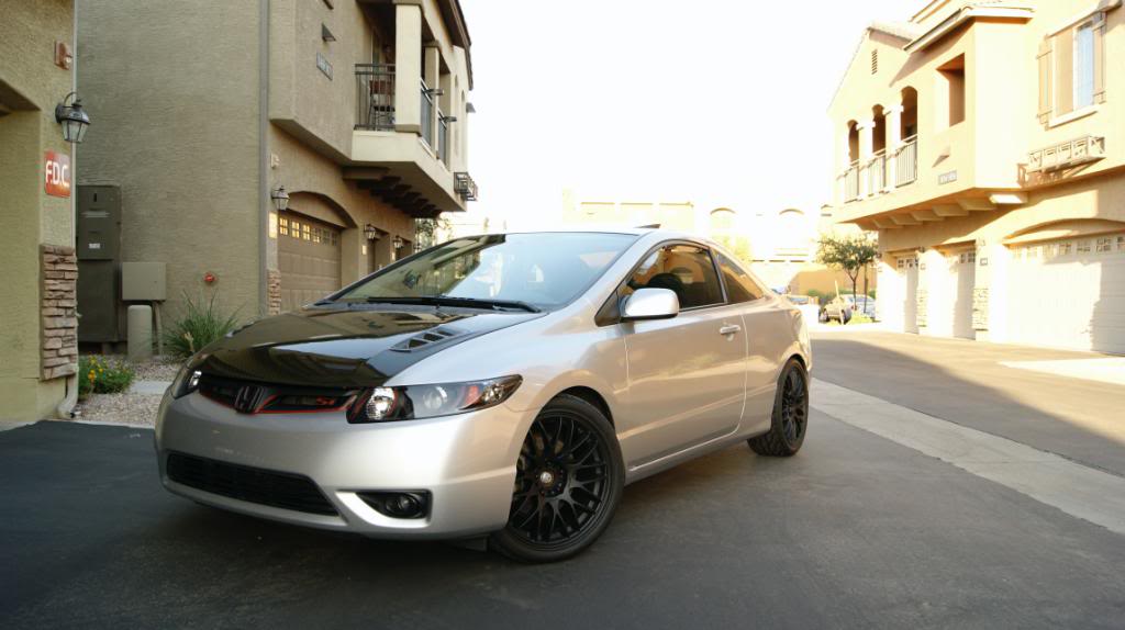 photo 2 Honda Civic custom wheels Tenzo Type M  18x8.0, ET +45, tire size 255/35 R18. x ET 