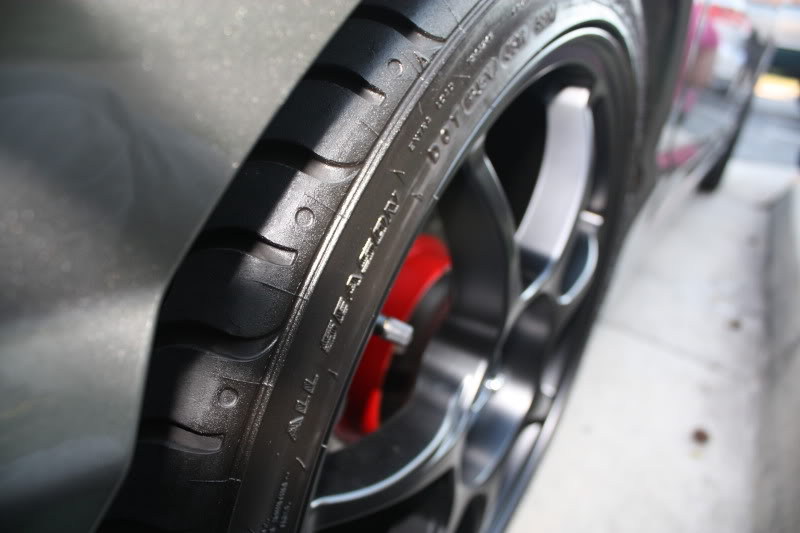 photo 1 Honda Civic custom wheels Enkei Fujin 18x8.0, ET +50, tire size 225/40 R18. x ET 