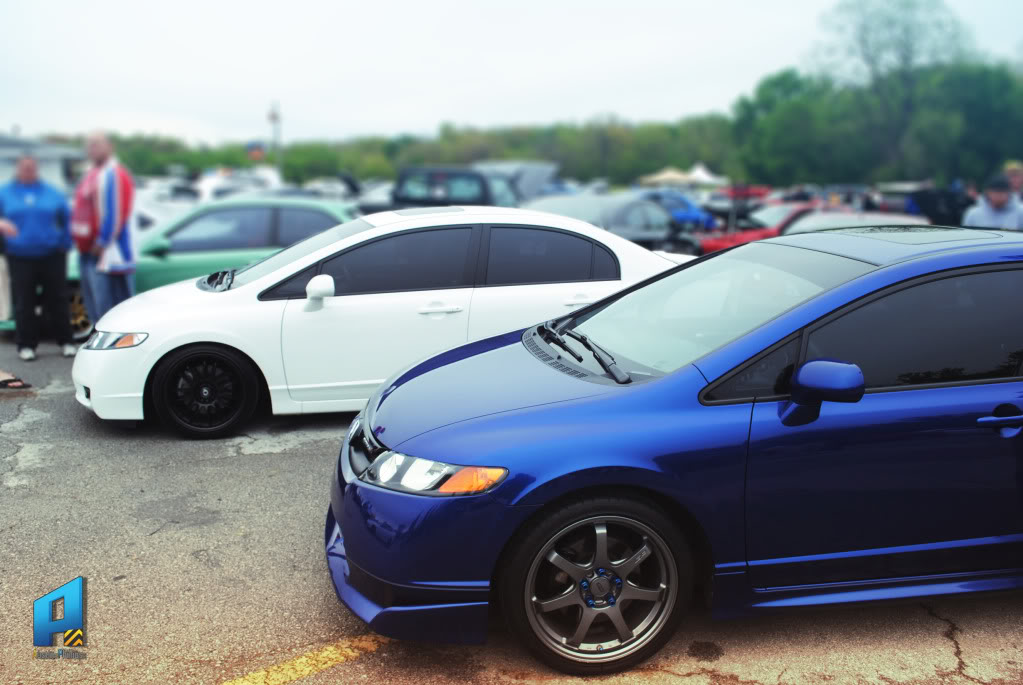 photo 2 Honda Civic custom wheels Konig Runaways 17x8.0, ET +35, tire size 215/40 R17. x ET