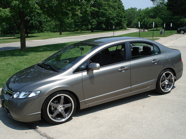 photo 1 Honda Civic custom wheels Axis 18x8.5, ET +40, tire size 225/40 R18. x ET