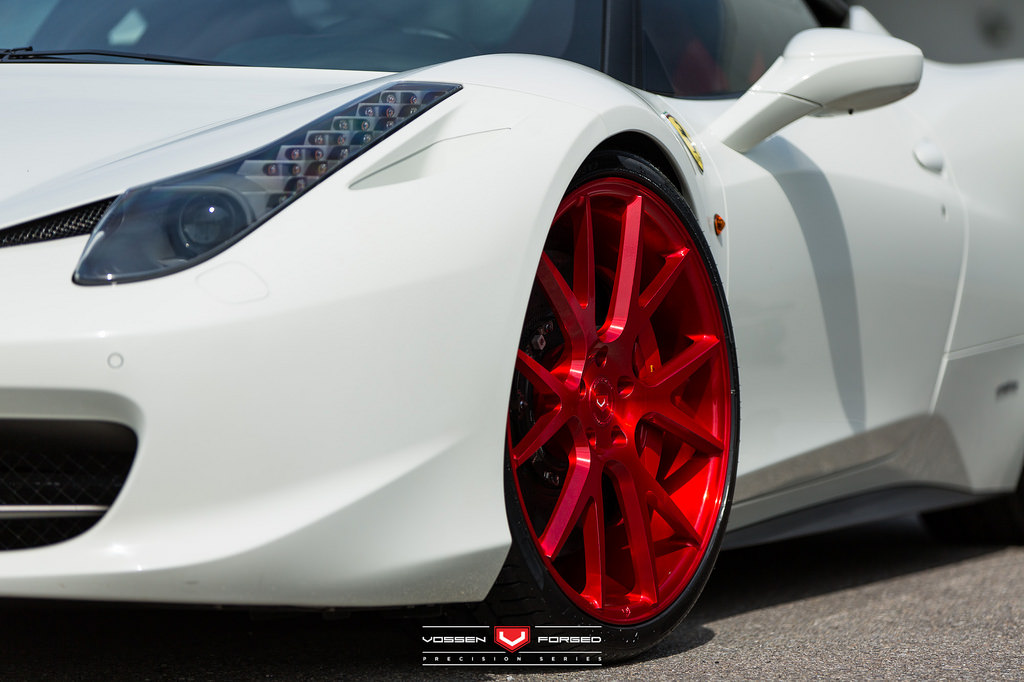 photo 1 Ferrari 458 Italia custom wheels Vossen VPS-306 21x9.0, ET , tire size X R21. 22x12.5 ET