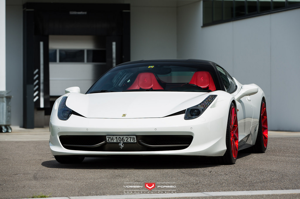 photo 3 Ferrari 458 Italia custom wheels Vossen VPS-306 21x9.0, ET , tire size X R21. 22x12.5 ET