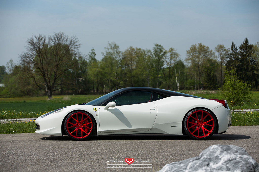photo 4 Ferrari 458 Italia custom wheels Vossen VPS-306 21x9.0, ET , tire size X R21. 22x12.5 ET
