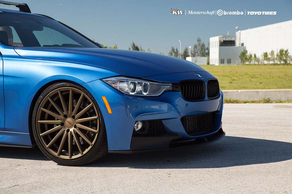 photo 1 BMW 328 custom wheels Vossen VFS-2 20x9.0, ET , tire size X R20. 20x10.0 ET 