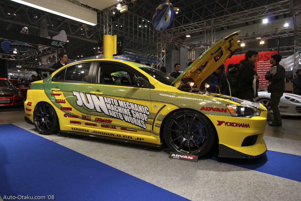 photo 5 Mitsubishi Lancer Evolution custom wheels Advan RZ 19x10.0, ET +35, tire size 265/30 R19. x ET