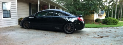 photo 1 Honda Civic custom wheels Rota DPT 18x8.5, ET +38, tire size 225/40 R18. x ET
