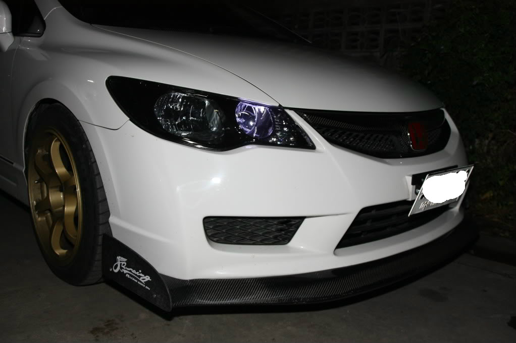 photo 1 Honda Civic custom wheels Advan RG II 17x9.0, ET +35, tire size 225/45 R17. x ET 