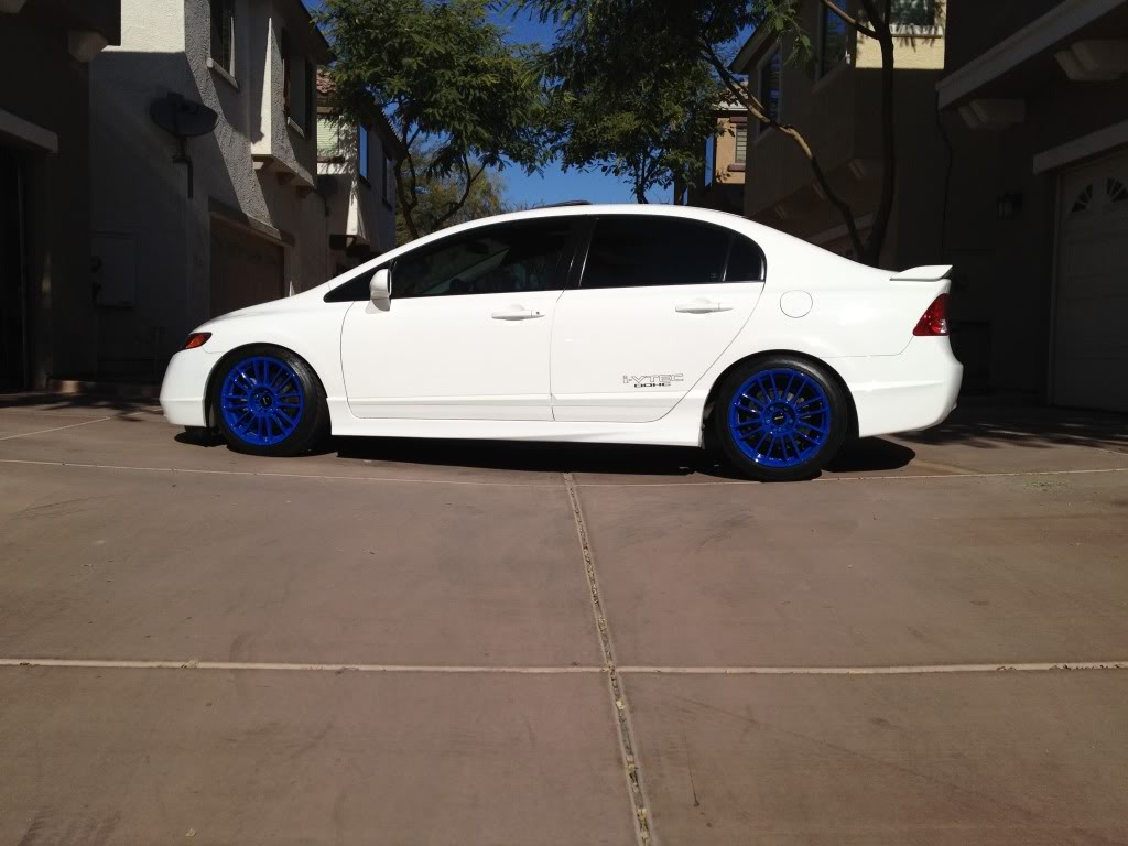 photo 1 Honda Civic custom wheels SPOON CR93 17x8.5, ET +45, tire size 225/45 R17. x ET 