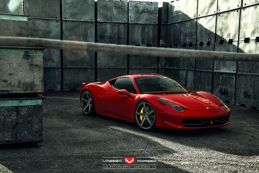 photo 4 Ferrari 458 Italia custom wheels Vossen Forged VPS-303 21x9.0, ET , tire size 255/30 R21. 22x12.5 ET 335/25 R22