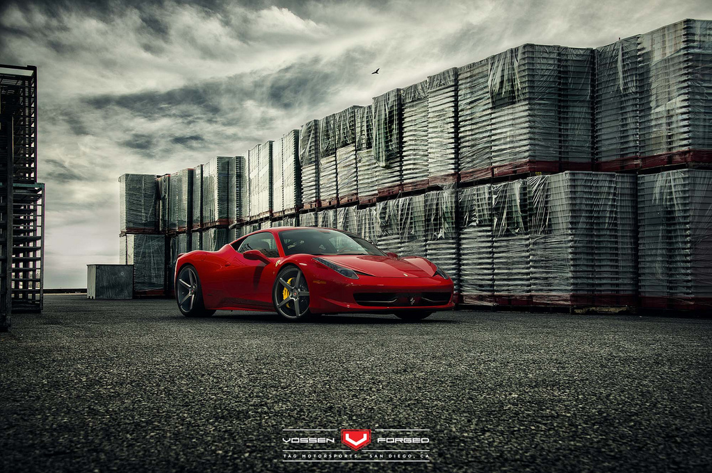 photo 5 Ferrari 458 Italia custom wheels Vossen Forged VPS-303 21x9.0, ET , tire size 255/30 R21. 22x12.5 ET 335/25 R22