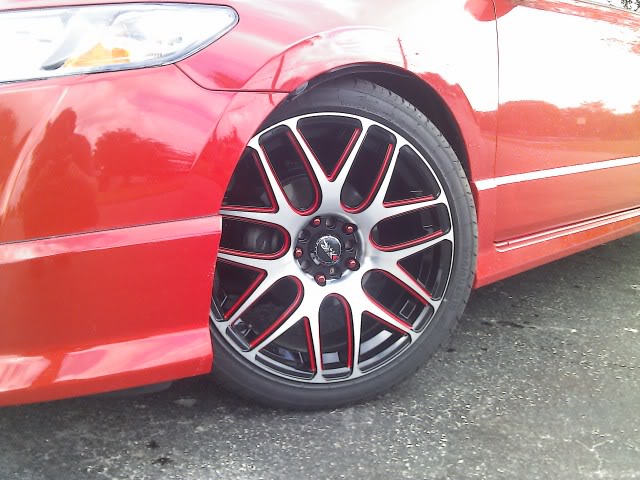 photo 2 Honda Civic custom wheels XXR 525 18x7.5, ET +42, tire size 225/40 R18. x ET 