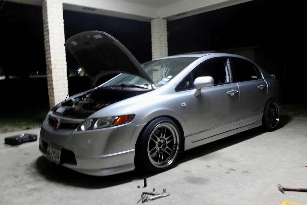 photo 2 Honda Civic custom wheels Konig Milligrams 18x8.5, ET +45, tire size 225/40 R18. x ET 