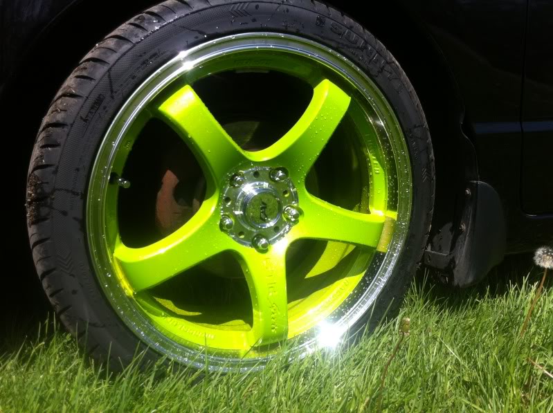 photo 1 Honda Civic custom wheels DAI Candys 18x8.0, ET +45, tire size 225/40 R18. x ET