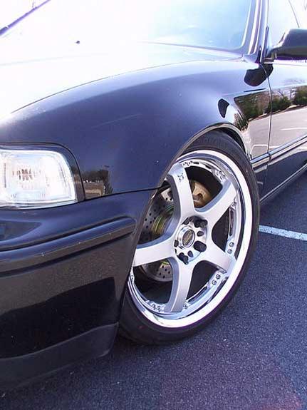 photo 2 Acura Legend custom wheels Rays Engineering Gram Lights - 57F-pro 18x8.0, ET +47, tire size 225/40 R18. 18x8.0 ET+42 