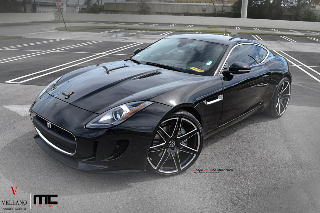 photo 3 Jaguar F-TYPE custom wheels Vellano VM10 22x, ET , tire size X R22. x ET