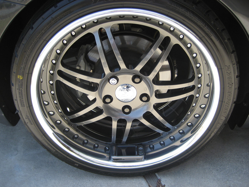 photo 1 Lexus IS 250 custom wheels iForged Daytonas 19x8.0, ET , tire size 235/35 R19. 19x10.0 ET 275/30 R19