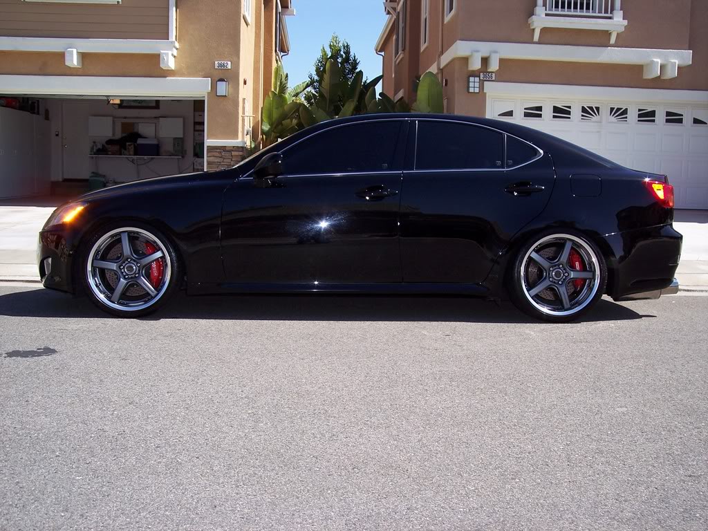 photo 4 Lexus IS 350 custom wheels Volk GT-S 19x8.5, ET +36, tire size 235/35 R19. 19x9.5 ET+37 265/30 R19