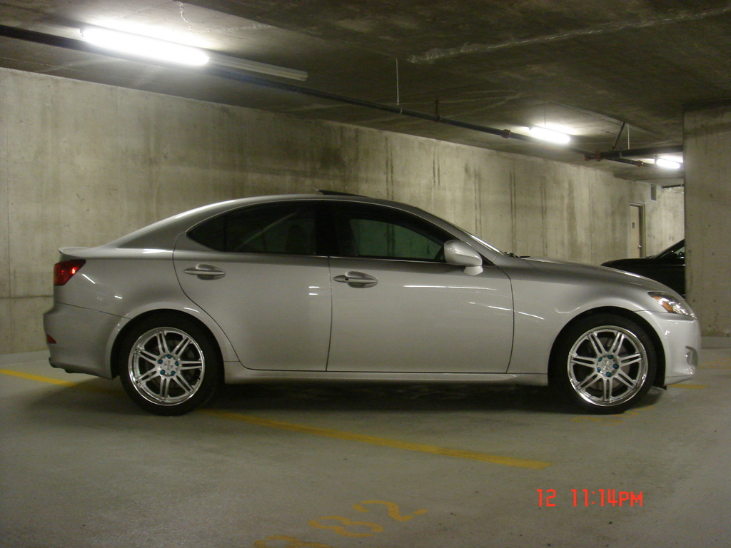 photo 2 Lexus IS 350 custom wheels Work Varianza 18x8.5, ET +42, tire size 225/40 R18. 18x9.5 ET+45 255/40 R18