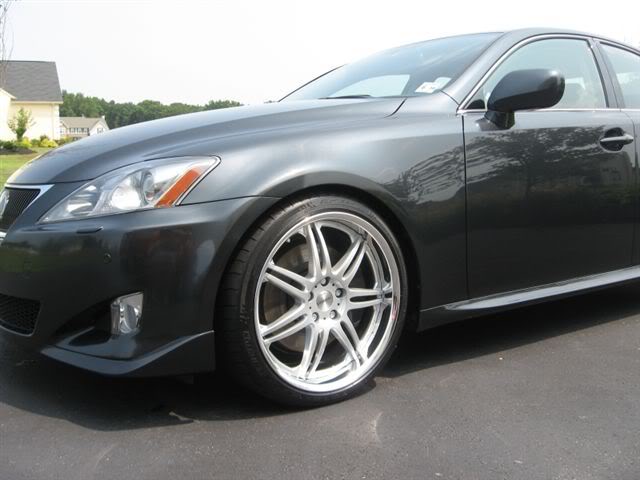 photo 2 Lexus IS 250 custom wheels Work Varianza T1S 19x10.0, ET , tire size 225/35 R19. 19x8.5 ET 255/35 R19